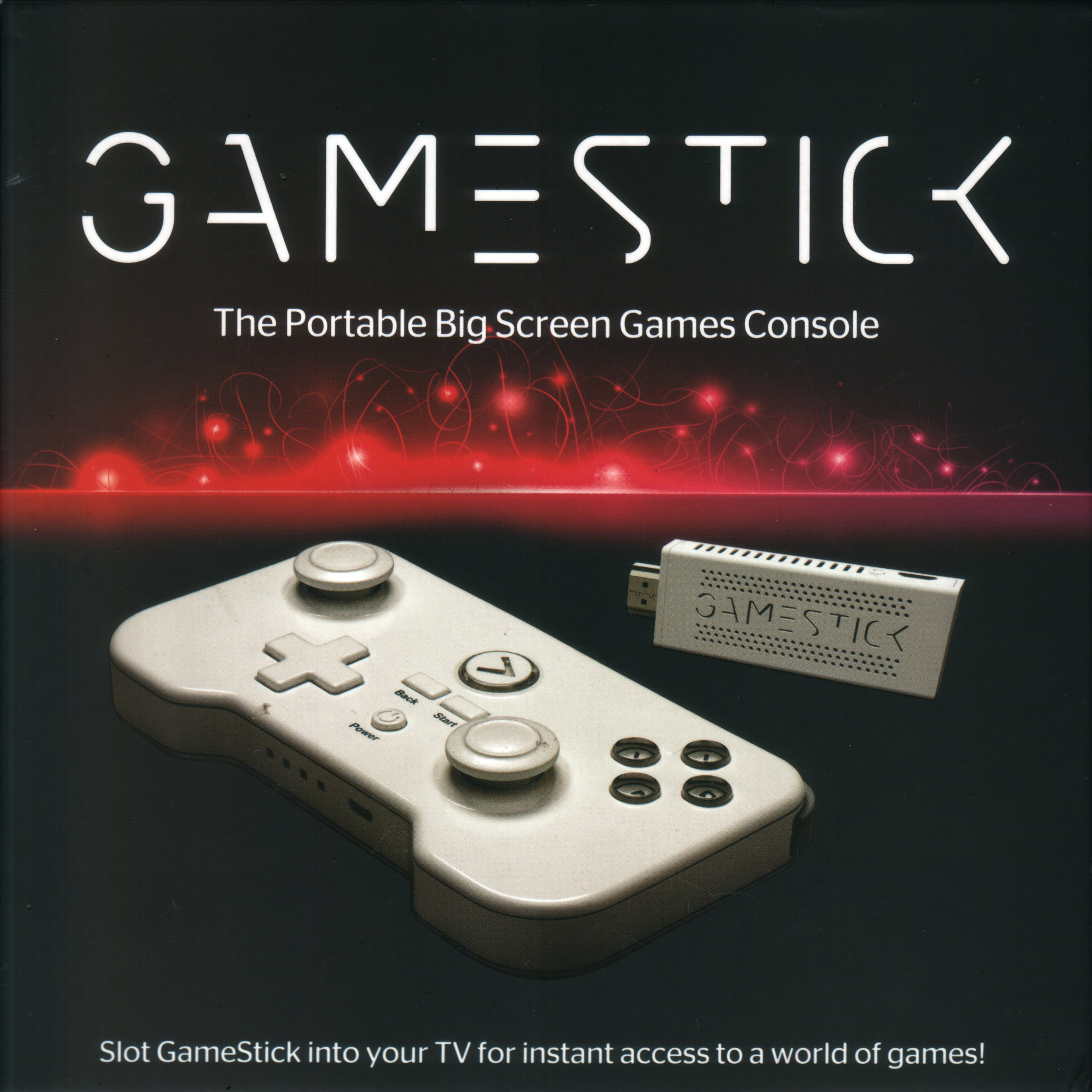 GameStick box cover